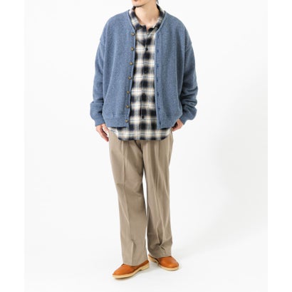 アーバンリサーチ URBAN RESEARCH 『別注』crepuscule×URBAN RESEARCH カーディガン （ブルー）｜詳細画像