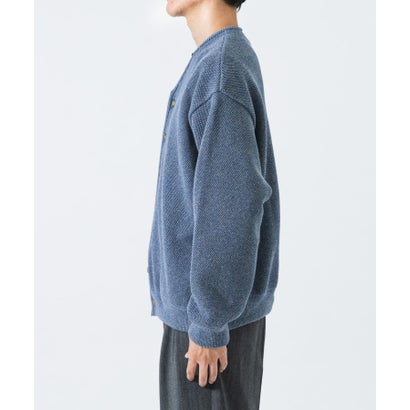 アーバンリサーチ URBAN RESEARCH 『別注』crepuscule×URBAN RESEARCH カーディガン （ブルー）｜詳細画像