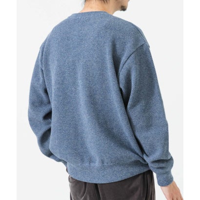 アーバンリサーチ URBAN RESEARCH 『別注』crepuscule×URBAN RESEARCH クルーネック （ブルー）｜詳細画像