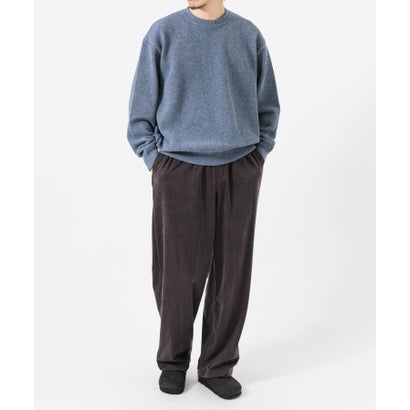 アーバンリサーチ URBAN RESEARCH 『別注』crepuscule×URBAN RESEARCH クルーネック （ブルー）｜詳細画像