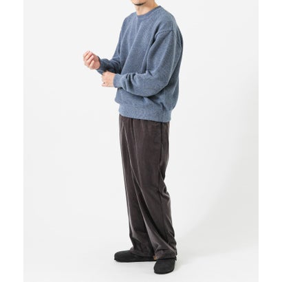アーバンリサーチ URBAN RESEARCH 『別注』crepuscule×URBAN RESEARCH クルーネック （ブルー）｜詳細画像