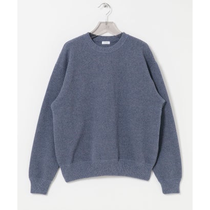 アーバンリサーチ URBAN RESEARCH 『別注』crepuscule×URBAN RESEARCH クルーネック （ブルー）｜詳細画像