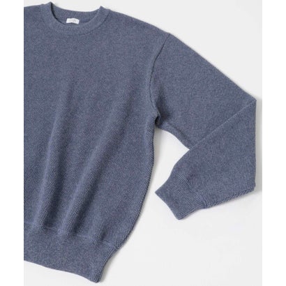 アーバンリサーチ URBAN RESEARCH 『別注』crepuscule×URBAN RESEARCH クルーネック （ブルー）｜詳細画像