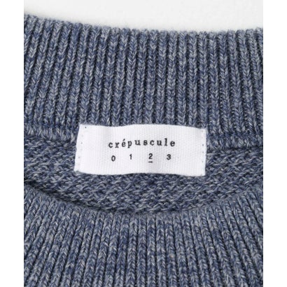 アーバンリサーチ URBAN RESEARCH 『別注』crepuscule×URBAN RESEARCH クルーネック （ブルー）｜詳細画像