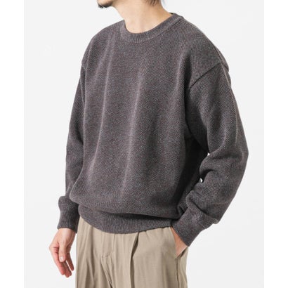 アーバンリサーチ URBAN RESEARCH 『別注』crepuscule×URBAN RESEARCH クルーネック （ブルー）｜詳細画像