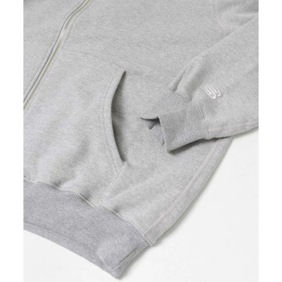 NEW BALANCE NB GREY フルジップフーディジャケット （ブラック）｜詳細画像