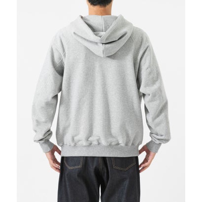 NEW BALANCE NB GREY フルジップフーディジャケット （グレー）｜詳細画像
