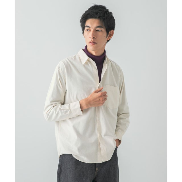 『UR TECH』BRUSHED TWILL SHIRTS （オフホワイト）