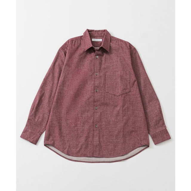 『UR TECH』BRUSHED TWILL SHIRTS （レッド）