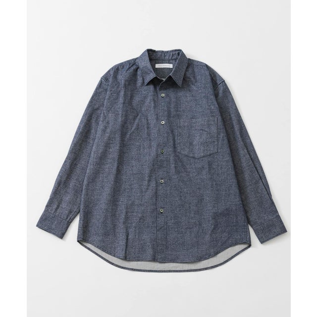 『UR TECH』BRUSHED TWILL SHIRTS （ネイビー）