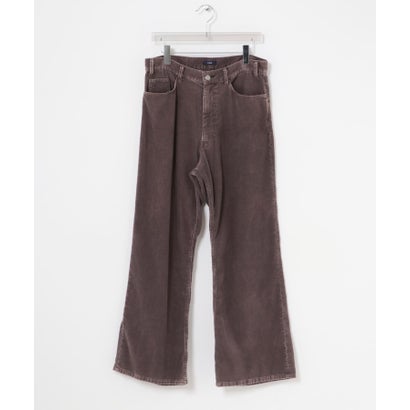 アーバンリサーチ URBAN RESEARCH YLEVE SUPER DYED BLEACHED CORDUROY PANTS （ブラウン系その他）｜詳細画像