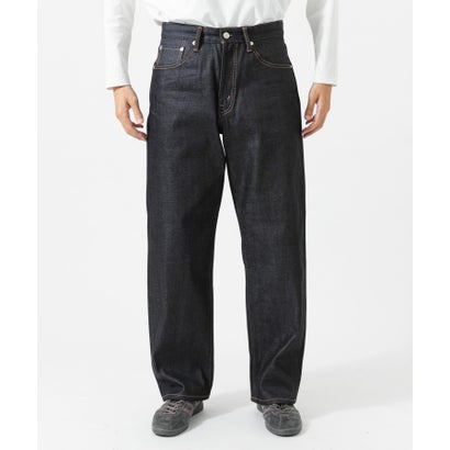 アーバンリサーチ URBAN RESEARCH SHIOTA スーピマDENIM PANTSワイド#BOB （インディゴブルー）｜詳細画像