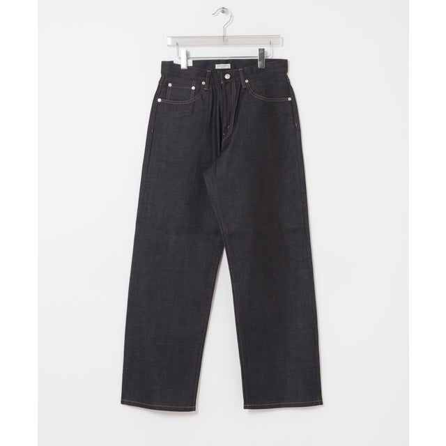 SHIOTA スーピマDENIM PANTSワイド#BOB （インディゴブルー）
