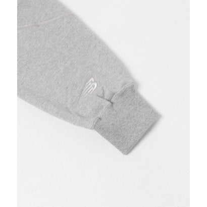 NEW BALANCE NB GREY スウェットクルー （ブラック）｜詳細画像