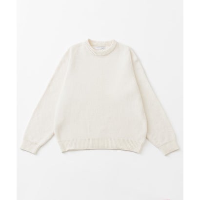 アーバンリサーチ URBAN RESEARCH LOWGAUGE MOLE KNIT （ホワイト）｜詳細画像