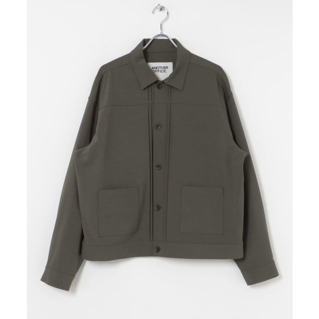 ANOTHER OFFICE Habana Trucker Jacket （ダークグレー）