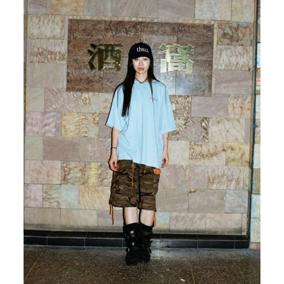 アーバンリサーチ URBAN RESEARCH thur. esp logo SHORT-SLEEVE T-SHIRTS （パープル）｜詳細画像