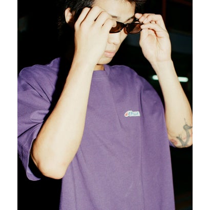 アーバンリサーチ URBAN RESEARCH thur. esp logo SHORT-SLEEVE T-SHIRTS （パープル）｜詳細画像