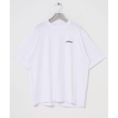 アーバンリサーチ URBAN RESEARCH thur. esp logo SHORT-SLEEVE T-SHIRTS （パープル）｜詳細画像