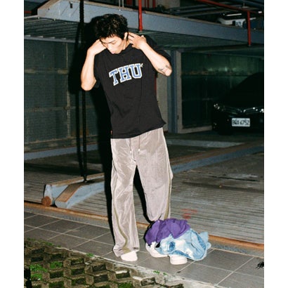 アーバンリサーチ URBAN RESEARCH THUR JUST DOT SHORT-SLEEVE T-SHIRTS （ブラック）｜詳細画像