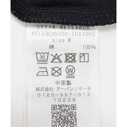 アーバンリサーチ URBAN RESEARCH THUR JUST DOT SHORT-SLEEVE T-SHIRTS （ブラック）｜詳細画像