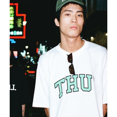 アーバンリサーチ URBAN RESEARCH THUR JUST DOT SHORT-SLEEVE T-SHIRTS （ブラック）｜詳細画像