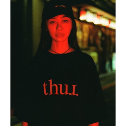 アーバンリサーチ URBAN RESEARCH thur. logo SHORT-SLEEVE T-SHIRTS （ブラック）｜詳細画像