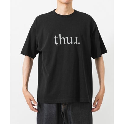 アーバンリサーチ URBAN RESEARCH thur. logo SHORT-SLEEVE T-SHIRTS （ブラック）｜詳細画像