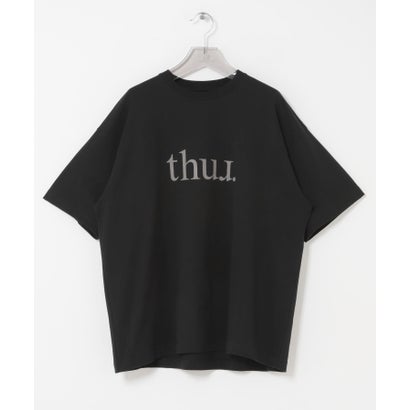 アーバンリサーチ URBAN RESEARCH thur. logo SHORT-SLEEVE T-SHIRTS （ブラック）｜詳細画像