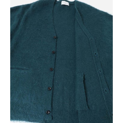 アーバンリサーチ URBAN RESEARCH new basic MOHAIR V-NECK CARDIGAN （グリーン）｜詳細画像