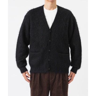 アーバンリサーチ URBAN RESEARCH new basic MOHAIR V-NECK CARDIGAN （グリーン）｜詳細画像