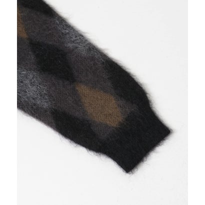 アーバンリサーチ URBAN RESEARCH new basic MOHAIR V-NECK CARDIGAN （ブラック）｜詳細画像