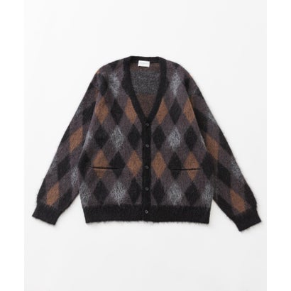 アーバンリサーチ URBAN RESEARCH new basic MOHAIR V-NECK CARDIGAN （ブラック）｜詳細画像