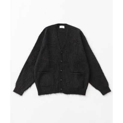 アーバンリサーチ URBAN RESEARCH new basic MOHAIR V-NECK CARDIGAN （ブラック）｜詳細画像