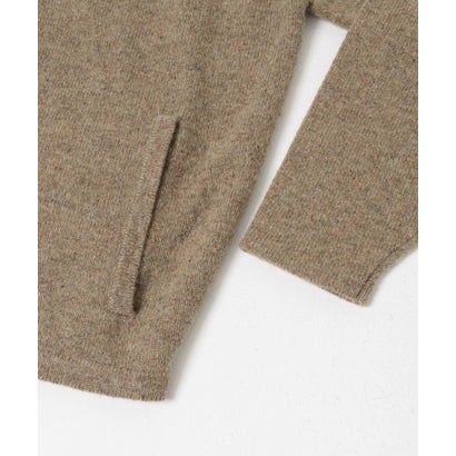 アーバンリサーチ URBAN RESEARCH new basic ZIP UP KNIT （ベージュ）｜詳細画像
