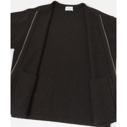 アーバンリサーチ URBAN RESEARCH new basic ZIP UP KNIT （ベージュ）｜詳細画像