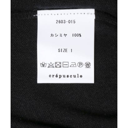 アーバンリサーチ URBAN RESEARCH crepuscule カシミアクルーネック （ネイビー）｜詳細画像