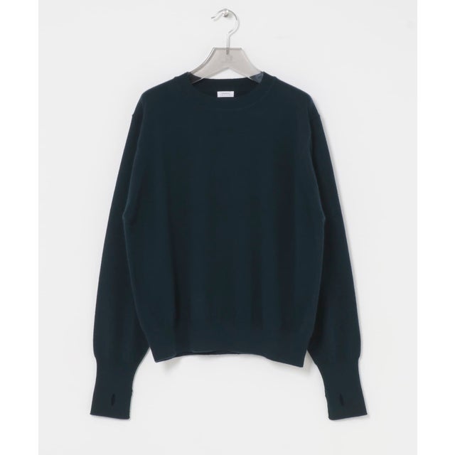 crepuscule カシミアクルーネック （ネイビー）