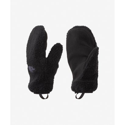 アーバンリサーチ URBAN RESEARCH THE NORTH FACE Reversible Pile Mitt （ブラック）｜詳細画像