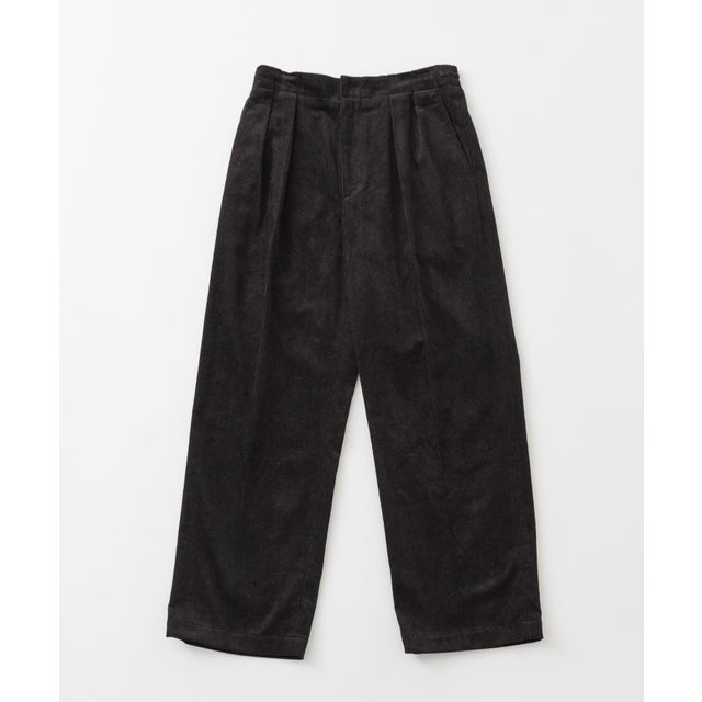 CORDUROY EASY PANTS （ブラック）