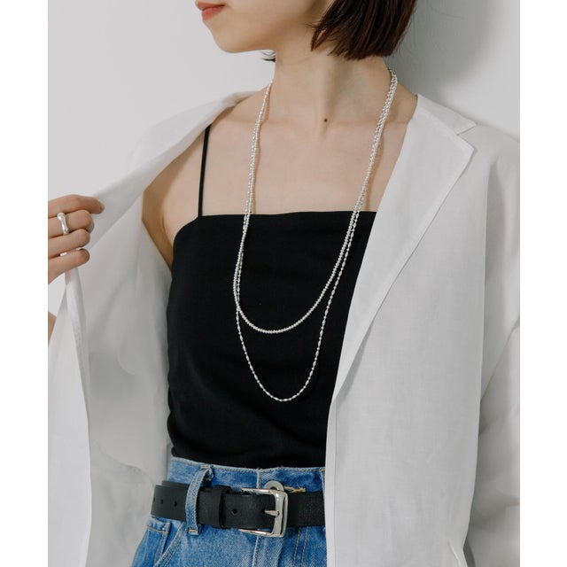 『MADE IN JAPAN』 アセテートカップ付きショート丈キャミソール （BLACK）