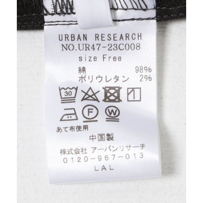 アーバンリサーチ URBAN RESEARCH 2wayジップビスチェ （CHARCOAL）｜詳細画像