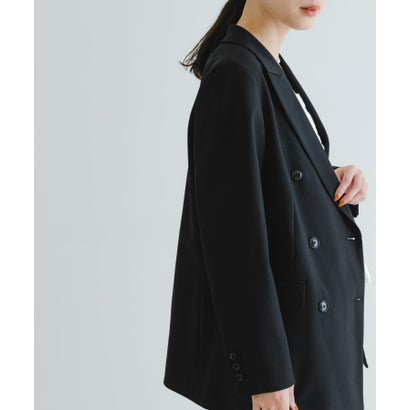 アーバンリサーチ URBAN RESEARCH ダブルブレストブレザージャケット （BLACK）｜詳細画像