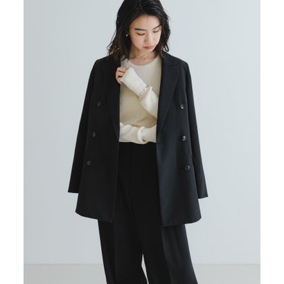 アーバンリサーチ URBAN RESEARCH ダブルブレストブレザージャケット （BLACK）｜詳細画像