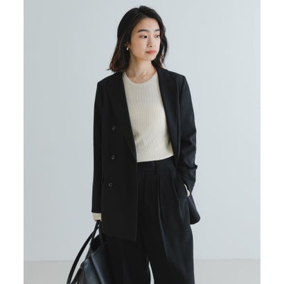 アーバンリサーチ URBAN RESEARCH ダブルブレストブレザージャケット （BLACK）｜詳細画像