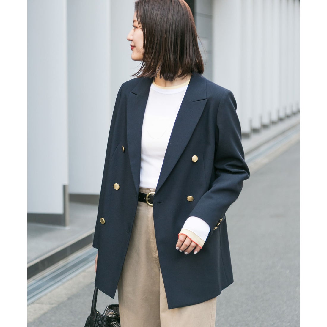 アーバンリサーチ URBAN RESEARCH ダブルブレストブレザージャケット