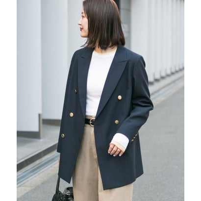 アーバンリサーチ URBAN RESEARCH ダブルブレストブレザージャケット （BLACK）｜詳細画像