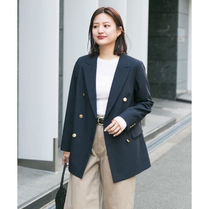 アーバンリサーチ URBAN RESEARCH ダブルブレストブレザージャケット （BLACK）｜詳細画像
