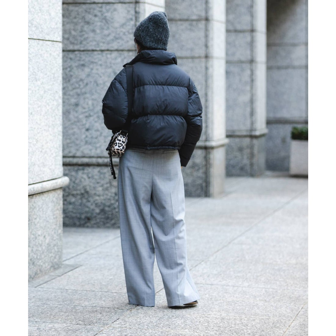 URBANRESEARCH 撥水ショートダウンコート スタンドカラー ブラック 
