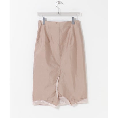 RECTO LAYERED DETAIL MIDI SKIRT （ピンク）｜詳細画像